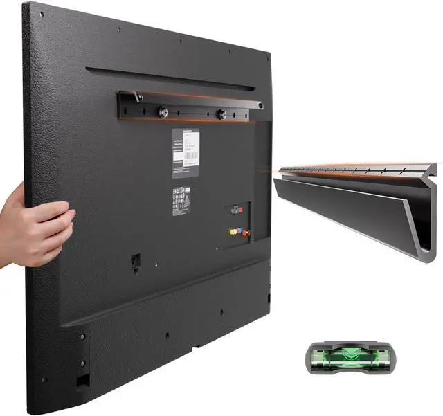 Main image of Fulifix No Stud Drywall TV Mount, Wall Mount TV Bracket for 32-75 Inch TVs up to 150 lbs, Max VESA 600x400mm Easy Install No Drill, Studless TVs Wall Mounts with Bubble Level - Include All Hardware