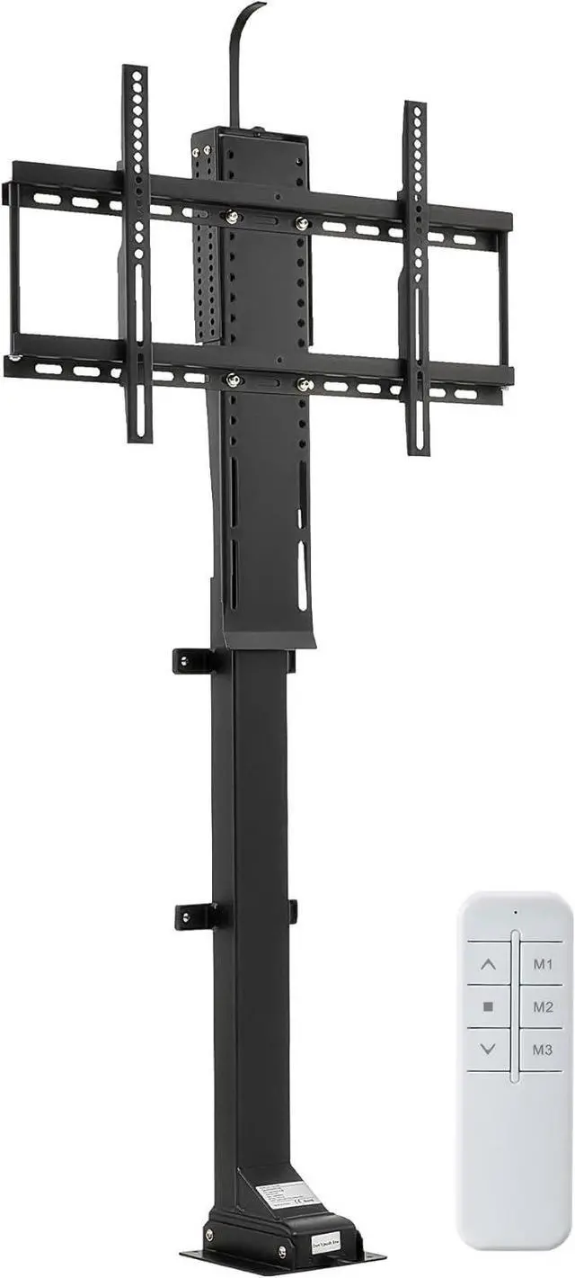 Main image of CO-Z Motorized TV Lift for 32" to 70" TVs up to 600x400 VESA, Height Adjustable TV Stand and Wall Mount with Remote Control and Memory Setting, Automatic Lift for Home Office