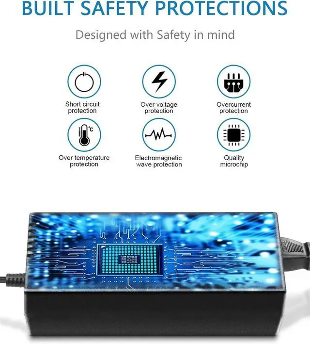 Alt view image 5 of 7 - 3V ~ 24V 3A 72W Power Supply Adjustable DC 3V 5V 6V 9V 12V 15V 16V 18V 19V 20V 24V Variable Universal AC/DC Adapter 100V-240V AC to DC Converter with 14 Tips 5.5x2.5mm 4.0x1.7mm 3.5x1.35mm