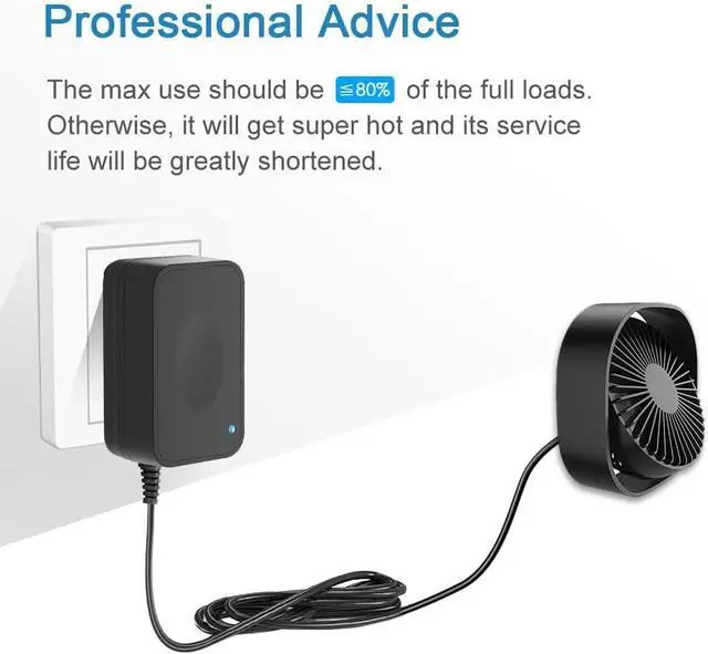 Alt view image 7 of 7 - SHNITPWR 36W Adjustable Power Supply DC 6V~24V Universal Power Adapter 6V 9V 12V 15V 18V 20V 24V Variable Power Supply with 5V 2A USB Port AC/DC adapter Multi-Voltage 100~240V AC to DC Power Converter