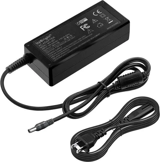 Main image of UpBright 54V AC/DC Adapter Compatible with Ubiquiti Network USW-Lite-8-PoE UniFi Lite 8 PoE 8-Port Gigabit Ethernet Switch NY-PW0L2-05401100 54VDC 1.1A 59.4W Power Supply Cord Cable Battery Charger