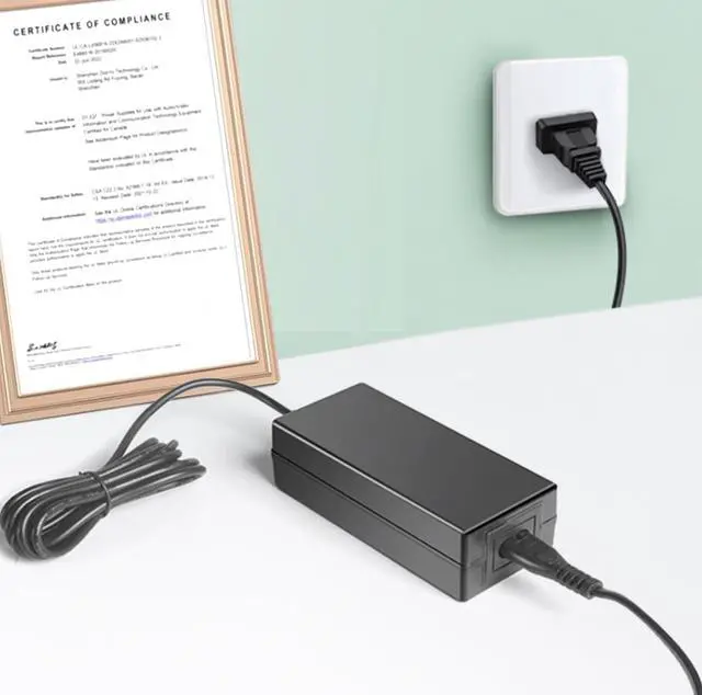 Alt view image 2 of 5 - UpBright 15V AC/DC Adapter Compatible with tobii dynavox I-110 I110 12004860 Speech Tablet Speaking AAC Communication Device Adapt Tech ATM036T-A150 ATM036TA150 15VDC 2.4A Power Supply Battery Charger