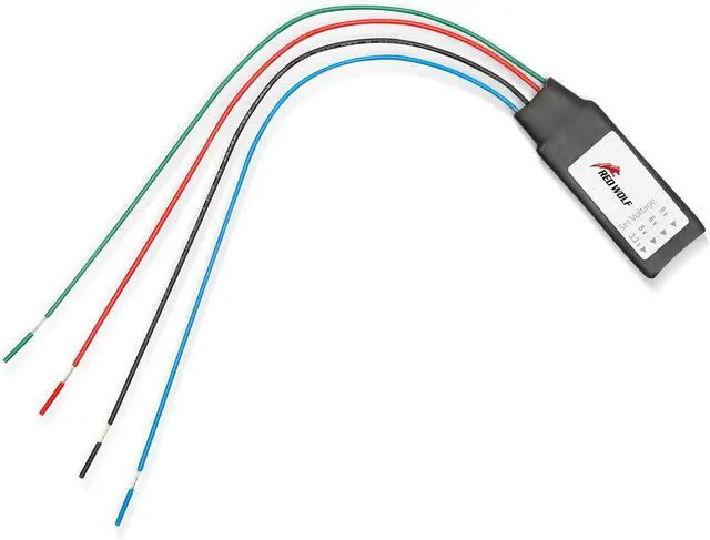 Main image of RED WOLF Voltage Regulator DC 12V to 3.3V 5V 6V 9V Step Down Converter Power Supply Voltage Adapter Adjust Direct Current for Vehicles Accessories Devices Backup Camera Radio Stereo