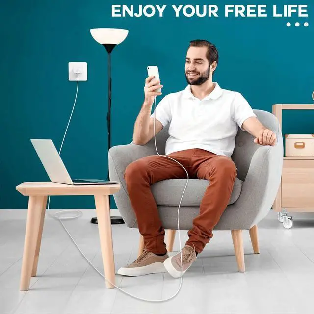 Alt view image 6 of 7 - Fast Charger iPhone,iPhone Charger Fast Charging 2Pack USB C Wall Charger Block Fast i Phone Chargers 6FT Type-C USB C to Lightning Cable Cord for iPhone14/14Plus/13/12/11 Pro Max,Mini,8,iPad/AirPods