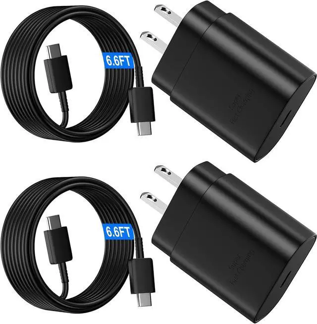 Main image of Android Charger 25W Super Fast Charger USB C  Phone Charger Fast Charging 6.6FT C Type Cord for  Galaxy S25/S25 Ultra/S25+/S24/S24 Ultra/S24+/S23 Ultra/S23/s22/S21/S20/Note 20/10