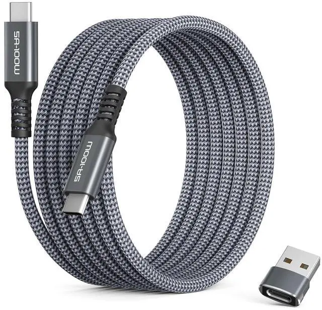 Main image of Basesailor iPhone 16 15 Pro Max Charger Cable 10FT,100W USB C to Type C Cable with USB Adapter,Fast Car Charging Power Cord for iPad 10th Air 4th 5th Mini 7th 6th Generation,Samsung Galaxy S25 S24 S23
