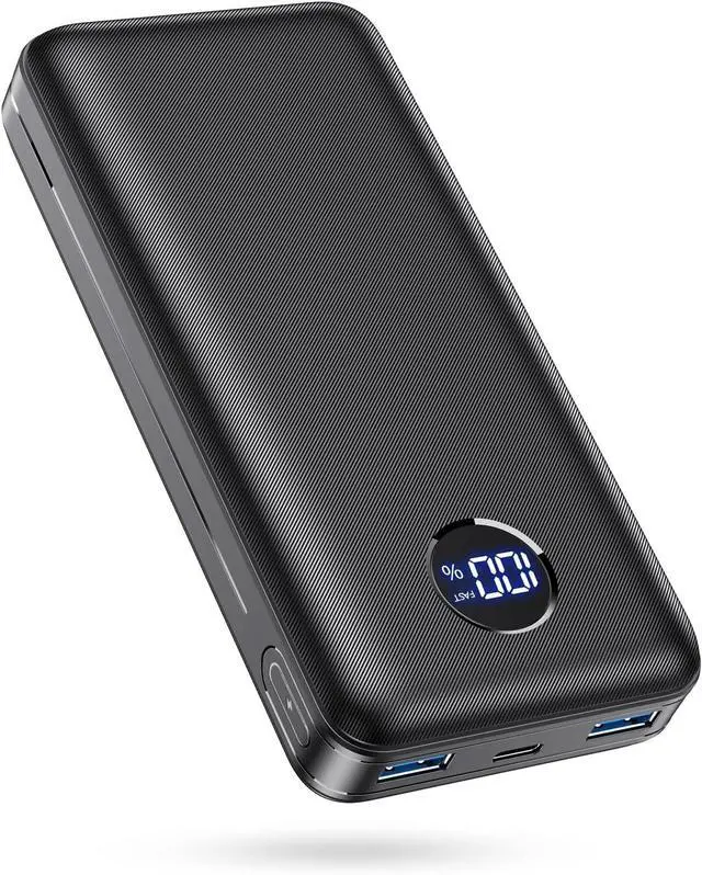 Main image of Portable Charger 40000mah Power Bank USB-C (22.5W) Fast Charging Battery Pack Portable Phone Charger for iPhone 15/14/13 Series Android  Galaxy for Travel Camping - Black