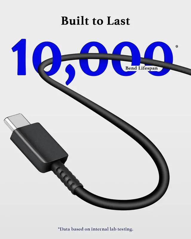 Alt view image 6 of 7 - 25W Type C Charger Fast Charging 10ft S25 S23 S22 S24 Ultra  Charger Fast Charging Cord 10 Foot Android Phone Chargers Block for Galaxy S25 Ultra/S25/S25+/S24 Ultra/S24/S24+/S23/S22 Ultra