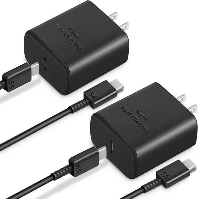 Main image of 45W Sam Sung Charger Type C Fast Charging, USBC Chargers Block with 6 FT Android Phone Charger Fast Charging Cord for Galaxy S24 Ultra/S24+/S24/ S23 Ultra/S23/S23+/S22 Ultra/S22+/S21-2 Pack