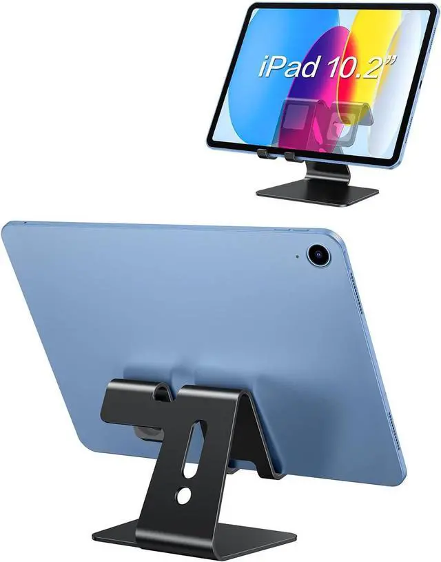Alt view image 5 of 7 - OMOTON Stand for Apple Watch - 2 in 1 Universal Desktop Stand Holder (Not Include Charger) for All iPhone 16 15 14 13 12 and Apple Watch Series 9/8/SE2/7/6/SE/5/4/3/2 (Both 38/40/41/42/44/45mm)-Black