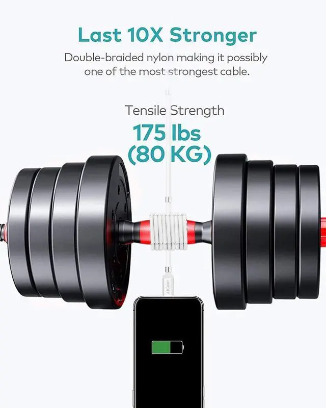 Alt view image 3 of 7 - AICase Magnetic Charging Cable,(3FT) Super Organized Charging Magnetic Absorption Nano Data Cable for Phone 14 13 12 11/XS/XS Max/XR/X/8/8 Plus/7/7 Plus/6s/6s Plus/6/6 Plus/SE/5s/5c/5/Pad/Pod