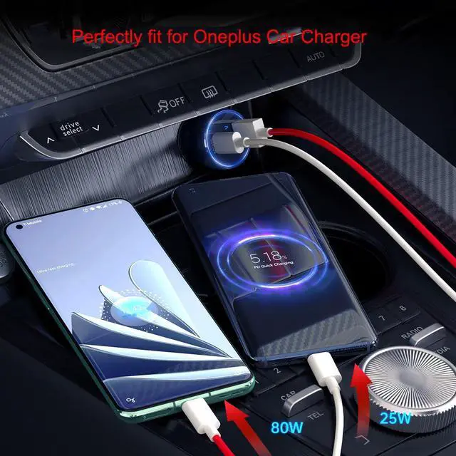 Alt view image 7 of 7 - 7.3A for Oneplus Charging Cable USB Type C Fast Charger Cord for One Plus 13 13R 12 12R 11 10 Pro 9 10T Open Pad 9R 10R 8T 8 7T 7 6 6T Nord N20 SE N10 N300 CE 4 N100 N200 3ft/6ft