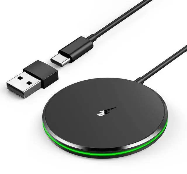 Main image of Magnetic Wireless Charger 15W Ultra-Fast  Mag-Safe Charger for iPhone 16/16 Pro/16 Plus/16 Pro Max15//14/13/12 Series Magnet Charging Pad with Sleep-Friendly Ligh for AirPods 3/2/Pro