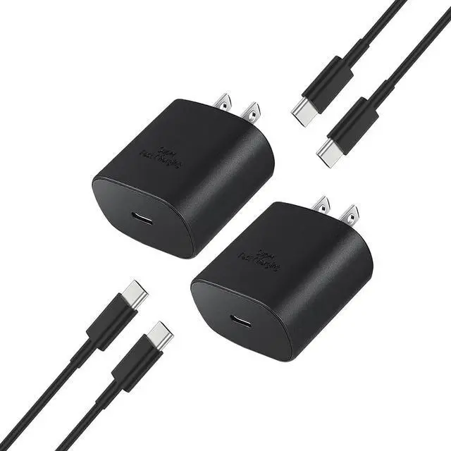 Main image of 2Pack 45W Charger for Samsung Super Fast Charger Type C, USB C Super Fast Charging for Samsung Galaxy S23 Ultra/S23/S23+/S22/S22 Ultra/S22+/Note 20/S20/S21, Galaxy Tab S7/S7 Galaxy A, PPS Charger