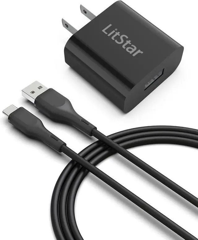 Main image of USB C Wall Charger Charging Cable Cord for T-Mobile REVVL 6/6 Pro 5G, REVVL V+ 5G, REVVL 5G, REVVL 4/4+, Revvlry+, Revvlry USB Type-C Phone Power Adapter