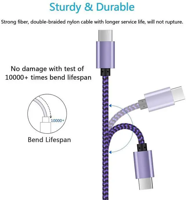 Alt view image 2 of 7 - 5Pack 6ft USB A to Type C Charger Cable Fast Charging Cord for Samsung Galaxy S24 A55 A35 A15 A14 A54 A53 A23 A13 A03s 5G A73 A02s A12 A20 A21 A30 A32 A42 A52 A50 A51 A10e A60 A70 A71, Z Fold5/4/3/2