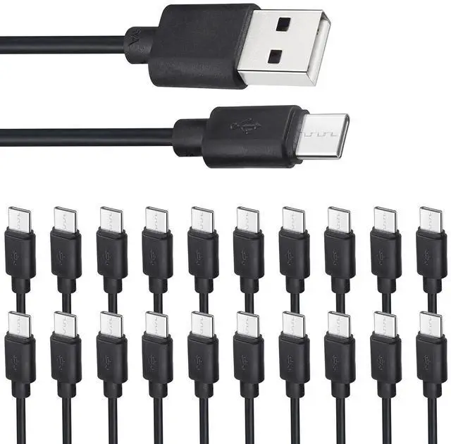 Main image of Smays USB C Cable Bulk 20-Pack, Type C Charger Cord 3.3ft Multipack