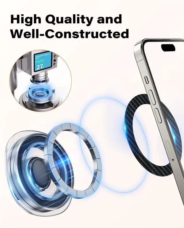 Alt view image 6 of 7 - OQTIQ Phone Cup Holder for Car Mount Compatible with MagSafe, Quick Extension Long Arm and 360° Rotation - Stable & Secure for iPhone 12-16 Series, Not Charger