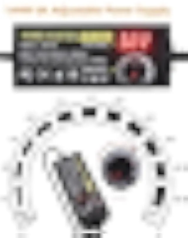 Alt view image 2 of 7 - 3~24V 6A Adjustable Universal Power Supply Adapter 144W AOYADAISU DC Power Supply with Polarity Converter&14 Tips, 3V 5V 6V 9V 12V 15V 18V 19V 20V 24V 100V-240V AC to DC Converter for LED Strip Light