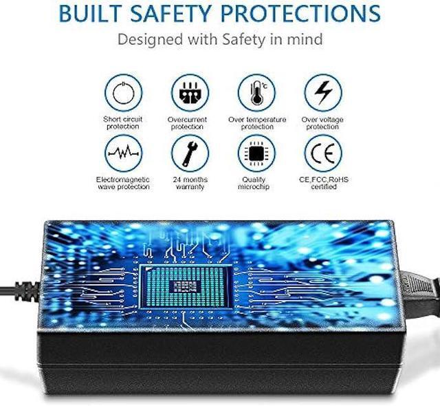 Alt view image 3 of 7 - SHNITPWR 12V 6A AC DC Power Supply Adapter Converter 100V~240V AC to DC 12 Volt 6 Amp 72W LED Driver Transformer with 5.5x2.5mm Plug for 5050 3528 LED Strip 3D Printer CCTV Security System LCD Monitor
