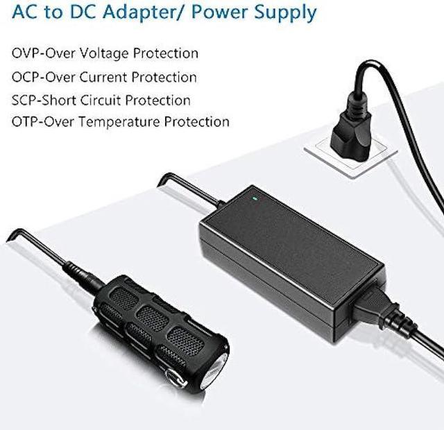 Alt view image 5 of 7 - SHNITPWR 12V 6A AC DC Power Supply Adapter Converter 100V~240V AC to DC 12 Volt 6 Amp 72W LED Driver Transformer with 5.5x2.5mm Plug for 5050 3528 LED Strip 3D Printer CCTV Security System LCD Monitor