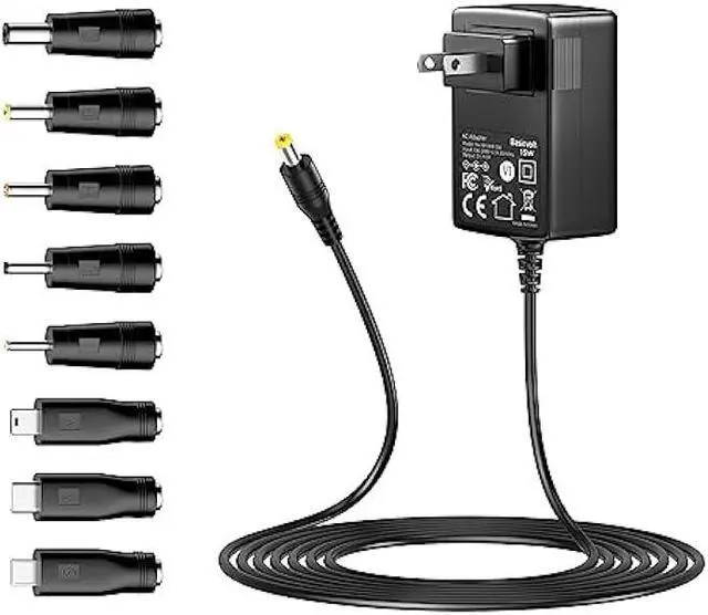 Main image of 5V 3A 2A 1A Power Supply DC 5v Power Adapter for TV Box Tablet Speaker GPS Webcam Router Alarm Clock and Replace More DC 5v Power Cord Charger