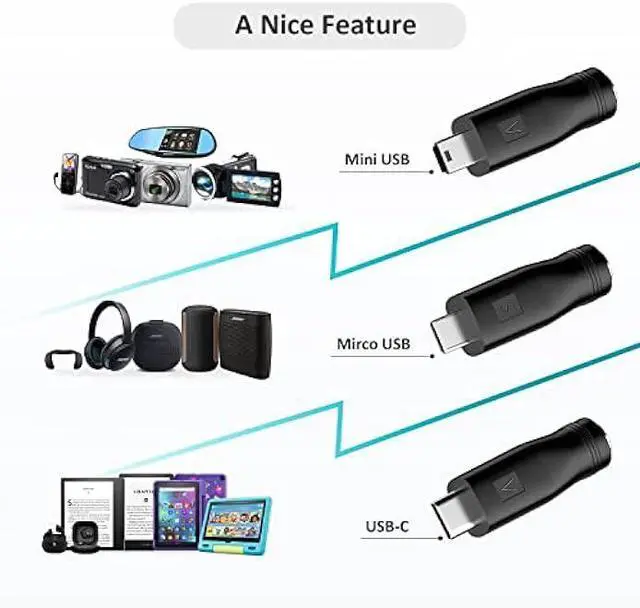 Alt view image 4 of 7 - 5V 3A 2A 1A Power Supply DC 5v Power Adapter for TV Box Tablet Speaker GPS Webcam Router Alarm Clock and Replace More DC 5v Power Cord Charger