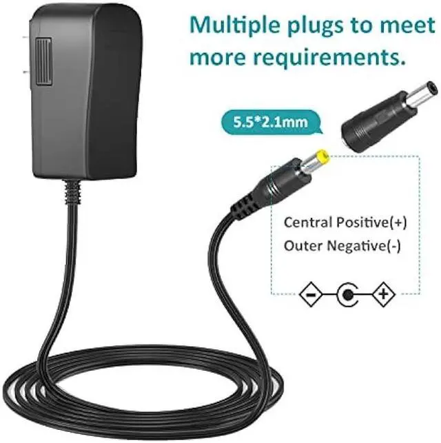 Alt view image 5 of 6 - 24V 1.5A Power Supply 36W AC Adapter DC 24V Power Cord Charger for LED Strip Lights Ride On Toys Massage Gun 24 Volt 1.5 Amp 1 Amp 1A 0.75A 0.7A 0.65A 0.6A 0.5A 700mA 650mA 600mA 500mA