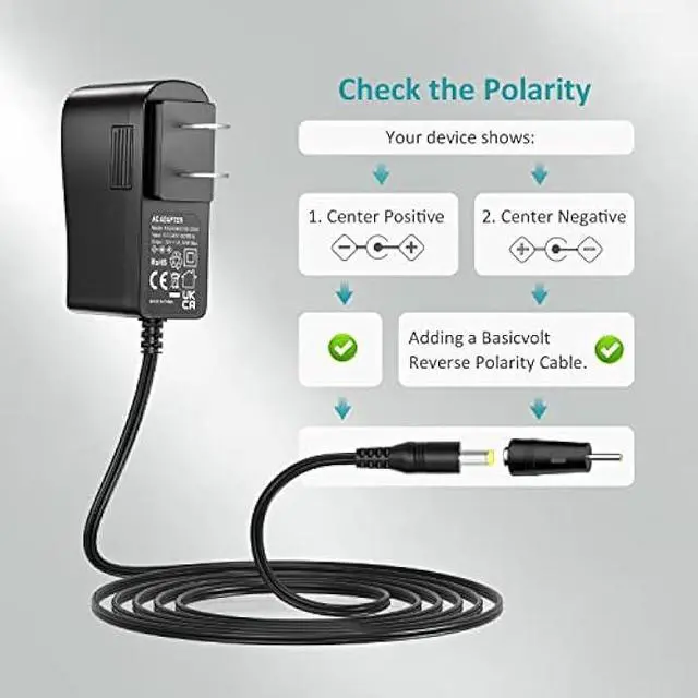 Alt view image 6 of 6 - 24V 1A Power Supply 24W AC Adapter DC 24V Power Cord Charger for LED Strip Lights Ride On Toys Massage Gun 24 Volt 1 Amp 0.75A 0.7A 0.65A 0.6A 0.5A 700mA 650mA 600mA 500mA