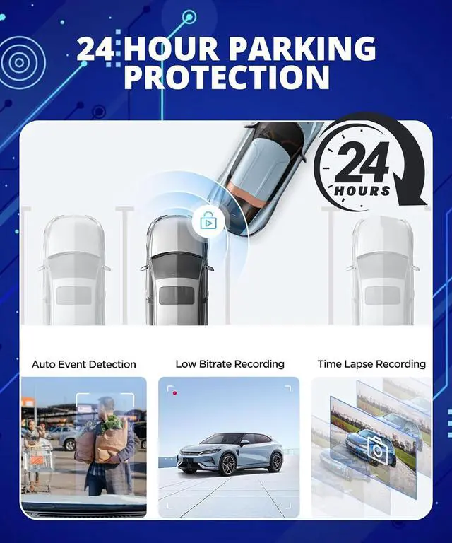 Alt view image 4 of 7 - VIOFO Dash Cam A119 V3 2K 2560x1440P Quad HD+ 60FPS Front Car Dash Camera, 5MP STARVIS Sensor, 140-Degree Wide Angle, GPS Included, Buffered Parking Mode, True HDR, Motion Detection, Time Lapse