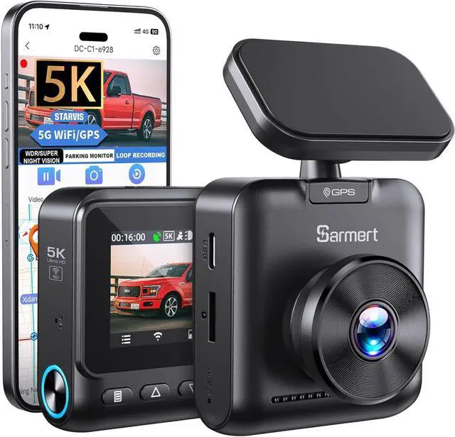 Gps Iiwey S1 Dash Cam Dashcam Front And Rear Camera Dash Cam Front