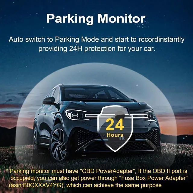 Alt view image 6 of 7 - 4K Dash Cam Custom fit for GMC Yukon, Yukon XL 2015 2016 2017 2018 2019 2020(Model D), Model D & Model C Have Same Models Years but Vehicle Sensor Cover are Different