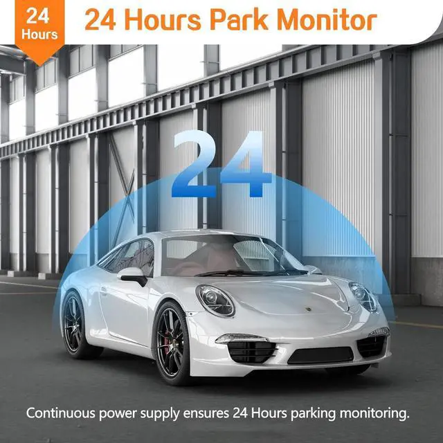 Alt view image 4 of 6 - Type C Dash Camera Hardwire Kit, USB-C Hardwire Kit for Dash Cam Converts 12V-24V to 5V/3A Car Dashcam Charger Cable Kit, Low Voltage Protection (11.5ft)