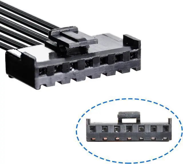 Alt view image 4 of 7 - Dashcam Power Adapter 7 Pin Custom for Chevy, Ford, Honda, Lexus, Mitsubishi, Nissan, Toyota and More, Hide The Wires,GPS Radar Mirror Camera Dash Cam Adapter Cable, Connects to Rearview Mirror