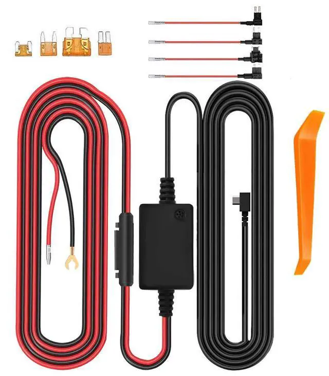 Main image of Dash Cam Hardwire, Compatible with Garmin Dash Cam  45 55 65W 46 56 66W and Dash Cam Mini Power Cable 010-12530-0
