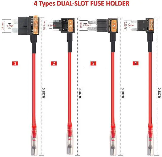 Alt view image 3 of 5 - Dash Cam Hardwire, Compatible with Garmin Dash Cam  45 55 65W 46 56 66W and Dash Cam Mini Power Cable 010-12530-0