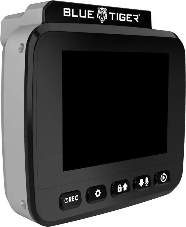 Alt view image 2 of 7 - Blue Tiger Silver Series Dash Cam 4K Ultra HD Automatic Recording, Wide Dynamic Range Technology, 170 Wide Angle Lens, Advanced G Sensor for Collision Detection, Supports 128 GB Max, Night Vision