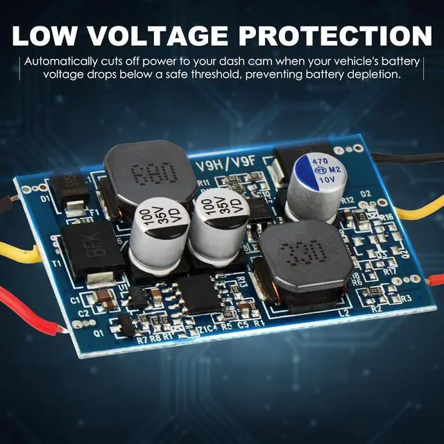 Alt view image 3 of 6 - Pelsee Dash Cam Hardwire Kit, Type-C Full Set Hard Wire Kit Fuse, 12V-24V to 5V Dash Camera Car Charger Cable Kit, Low Voltage Protection, LED Indicator, Double-4 Fuse Cable and Installation Tool