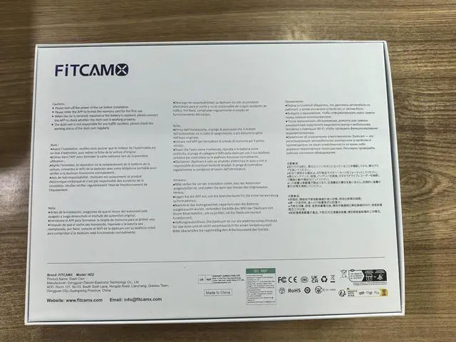 Alt view image 7 of 7 - Fitcamx 4K Dash Cam Adapts for BMW 5 7 Series 2018-2023 530i 540i 530e M550i 740i 750i M760i 745e Xdrive (G30/G11), OEM Look, 2160P UHD Video, WiFi & APP, Loop Recording G-Sensor, Plug&Play, 64GB Card