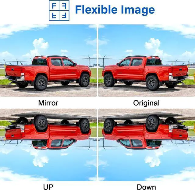 Alt view image 6 of 7 - Wireless Backup Camera Ease Install - Color Image HD 1080P 5 Inch Monitor Digital Signal Stable No-Delay Bluetooth Rear View Camera Auto-Switching Night Vision for Truck/Car/Pickup/SUV/Camper - LK2