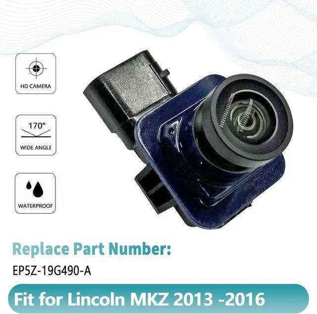 Alt view image 4 of 7 - EP5Z-19G490-A Rear View Back Up Camera Compatible with Lincoln MKZ 2013-2016 Replaces EP5Z19G490A DP5Z-19G490-A DP5Z19G490A