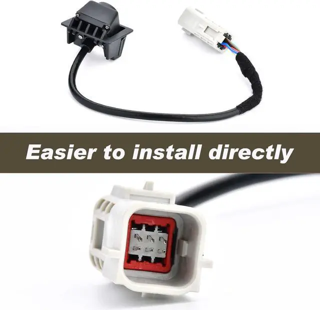 Alt view image 3 of 6 - Rear View Backup Camera Compatible with Cadillac SRX 2010 2011 2012 2013 2014 2015 Park Assist Camera Replaces# 23205689 15926122 20910350 22915398