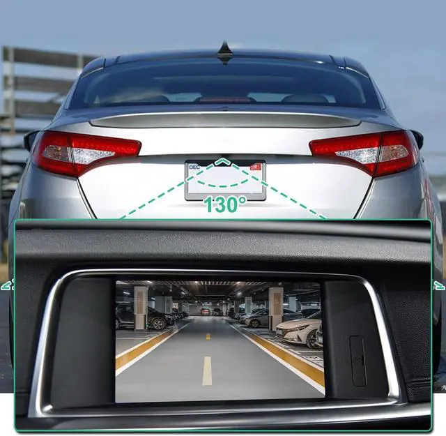 Alt view image 3 of 6 - 95760-2T101 Backup Camera Rear View Safety Parking Assist for Kia Optima Hybrid 2011-2013, Replace OE# 95760-2T001 by GreenYi