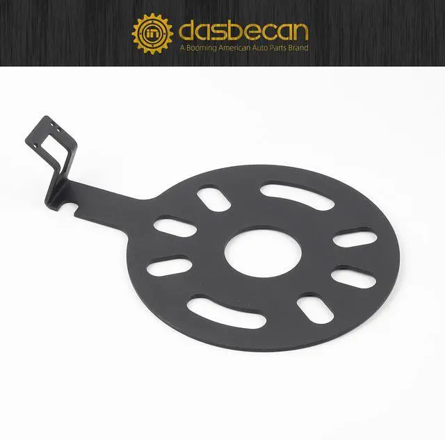 Alt view image 6 of 7 - Dasbecan Backup Camera Compatible with 2007-2018 Jeep Wrangler JK Spare Tire Mount Rear View Reverse Camera, Adjustable Bracket, Removable Guidelines with OEM Monitor Adapter Heavy-Duty Metal Housing