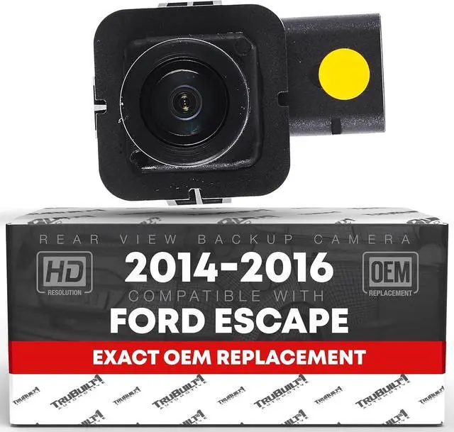 Main image of Rear View Backup Camera - Compatible with 2014-2016 Ford Escape - Reverse Park Assist Camera - OEM EJ5Z-19G490-A, 590-419, FO1960165