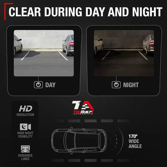 Alt view image 3 of 6 - Rear View Backup Camera - Compatible with 2014-2016 Ford Escape - Reverse Park Assist Camera - OEM EJ5Z-19G490-A, 590-419, FO1960165