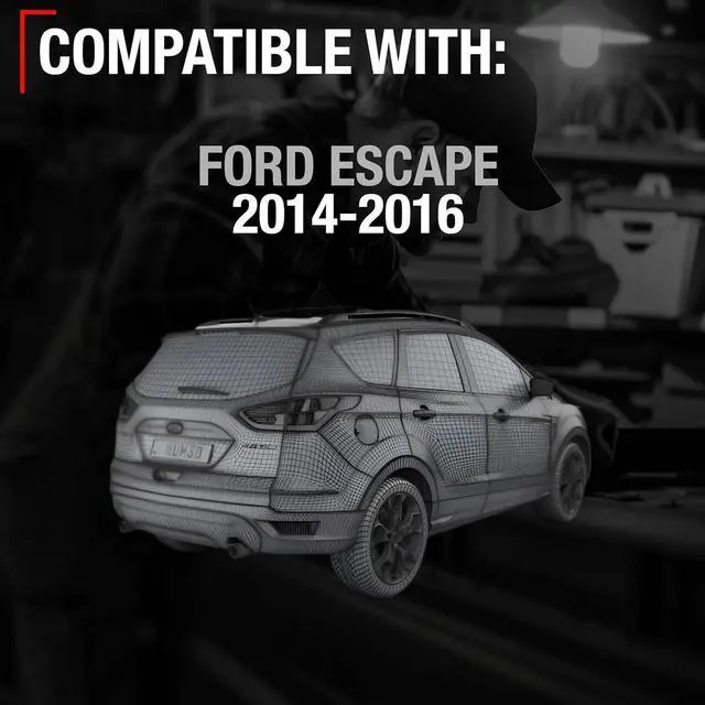 Alt view image 5 of 6 - Rear View Backup Camera - Compatible with 2014-2016 Ford Escape - Reverse Park Assist Camera - OEM EJ5Z-19G490-A, 590-419, FO1960165