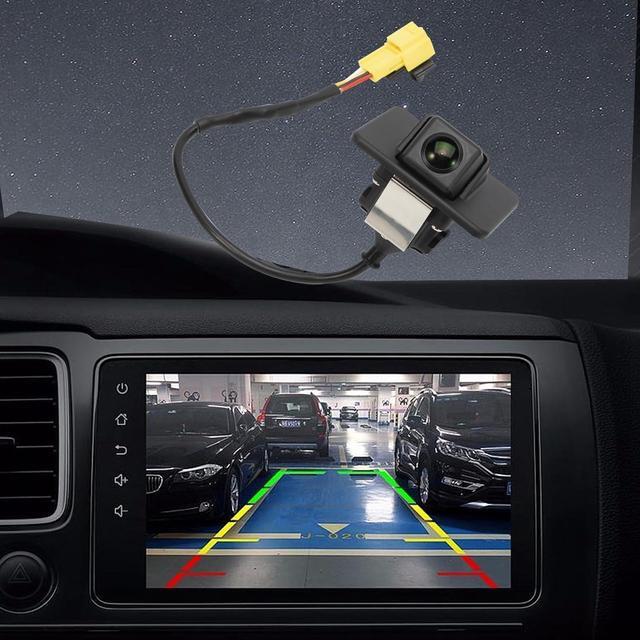 Alt view image 5 of 7 - Backup Camera Fits 2011-2013 Kia Optima Hybrid 2.0L 2.4L,Parking Assist Camera 170°Ultra Wide Angle HD Night Vision Waterproof, Replace 95760-2T001 95760-2T101