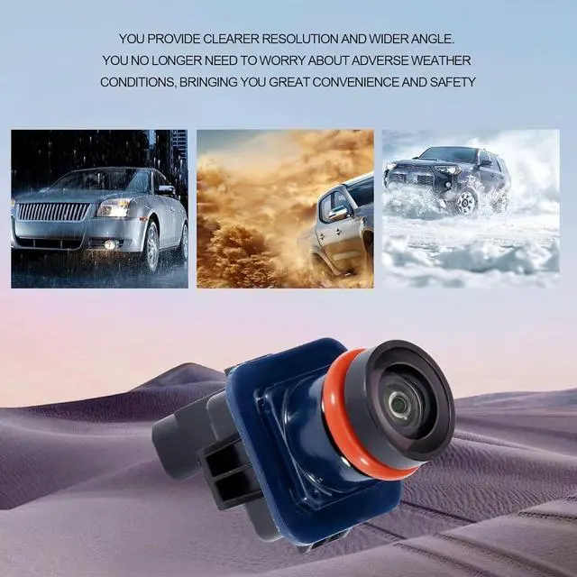 Alt view image 3 of 6 - Rear View Backup Camera Compatible with Taurus 2013 2014 2015 2016 2017-2019 Parking Assist Camera 170°Ultra Wide Angle HD Night Vision Waterproof EG1Z-19G490-A, DG1Z19G490A
