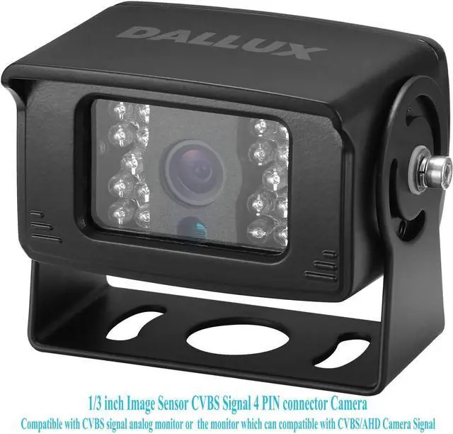 Alt view image 5 of 6 - Truck Backup Camera with Parking Line Switch ON/Off for Bus/Travel Trailer/Van/Fifth Wheel/RV Camper